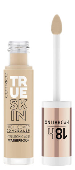 Picture of Catrice | True Skin High Cover Concealer | Waterproof & Lightweight for Soft Matte Look | Contains Hyaluronic Acid & Lasts Up to 18 Hours | Vegan, Cruelty Free, Gluten Free (032 | Neutral Biscuit)