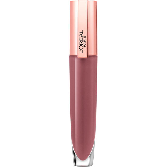 Picture of L’Oréal Paris Makeup Tinted Lip Balm-in-Gloss, Glow Paradise Hydrating Liquid Lip Color with Hyaluronic Acid, Ultra-Gentle, Non-Sticky Formula, Rose Harmony, 0.23 Fl Oz