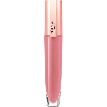 Picture of L’Oréal Paris Glow Paradise Hydrating Lip Balm-in-Gloss with Pomegranate Extract & Hyaluronic Acid, Blissful Blush, 0.23 fl oz