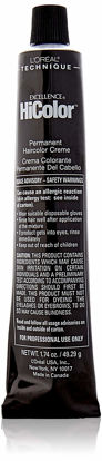 Picture of L'Oreal Paris Excellence Hicolor Permanent Hair Color, Deep Violet, 1.74 Oz