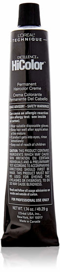 Picture of L'Oreal Paris Excellence Hicolor Permanent Hair Color, Deep Violet, 1.74 Oz