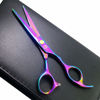 Picture of Professional Hair Cutting Shears,6 Inch Barber hair Cutting Scissors Sharp Blades Hairdresser Haircut For Women/Men/kids 420c Stainless Steel Rainbow Color