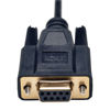 Picture of Tripp Lite Null Modem Serial RS232 Cable (DB9 to DB25 F/M) 6-ft. (P456-006)