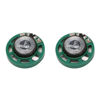 Picture of CAMILIA 0.25 W 32 Ohm Plastic 4 Magnetic Speaker with 27 mm Diameter Green + Silver