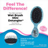 Picture of Wet Brush Squirt Detangler Hair Brushes, Artic Blue - Mini Detangling Comb with Ultra-Soft IntelliFlex Bristles Glide Through Tangles with Ease - Pain-Free Hair Accessories for All Hair Types