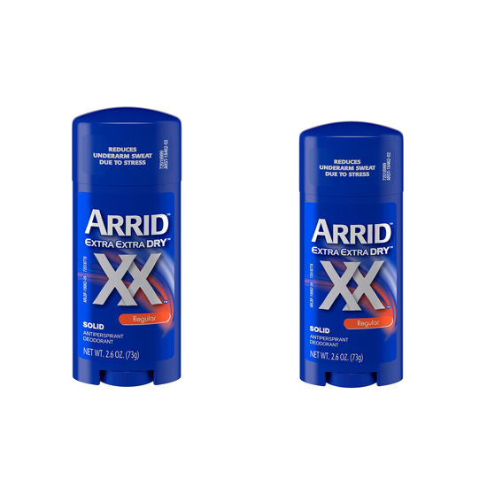 Picture of Arrid XX Solid Antiperspirant & Deodorant, Regular - 2.7 oz - 2 pk