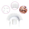 Picture of Premade Fans Eyelash Extensions Short Stem Volume Lash Extensions Premade Lash Extensions Fans Pre Made Volume Lashes Premade Volume Fan Lash Extension (3D-0.10C, 12mm)