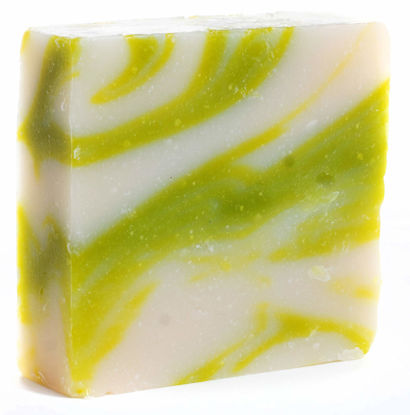 Picture of 360Feel Cool Fresh Aloe Soap -5oz Castile Handmade Soaps-Bold Fresh crisp Aloe Vera fragrance- Essential Oil Natural Men's Soap bar-Anniversary Wedding Gifts - Made in USA-Gift ready