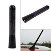 Picture of Keenso 80mm/120mm Black Carbon Fiber Screw Aluminum Car Short Radio Antenna Set Universal Aluminum Receiving Antenna Auto Accessories