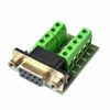 Picture of HiLetgo 2pcs DB9 Female Adapter RS232 to Terminal RS232 Serial to Terminal DB9 Connector Convert Adapter