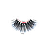 Picture of outopen 5 Pairs Colored Lashes 3D Faux Mink Gradient Color Eyelashes 15-20MM Long Dramatic colorful False Eyelashes