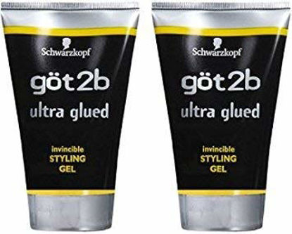 Picture of Got 2b Ultra Glued Invincible Styling Gel, 1.25 Ounce (2 Pack)