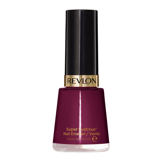 Picture of Revlon Nail Enamel, Chip Resistant Nail Polish, Glossy Shine Finish, in Plum/Berry, 570 Vixen, 0.5 oz