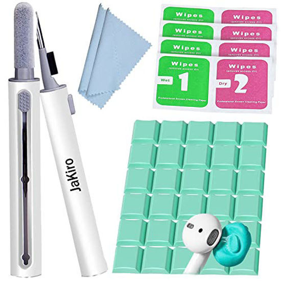 Picture of 2022 New Cleaner Kit for Airpods 1 2 3, 3 in 1 Cleaner Kit for Airpods Cleaning Pen with Soft Hair Brush in-Earphone Cleaning for Huawei Samsung MI Tablet Laptop