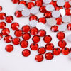 Picture of 1000 Pieces SS20 5mm Flatback Rhinestones Clear Glass Round Gems Crystals for Nail Art DIY Crafts Clothes Shoes Bags （Red）