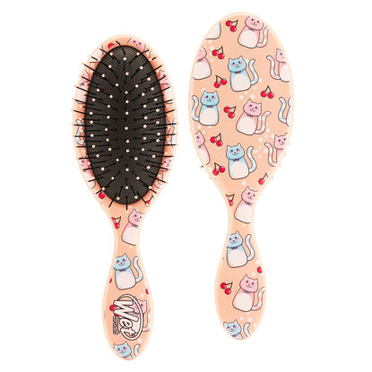 Picture of Wet Brush Kids Detangler Hair Brushes - Kitty Cherry, Sweet Treats - Mini Detangling Brush with Ultra-Soft IntelliFlex Bristles Glide Through Tangles with Ease - Pain-Free Comb for All Hair Types