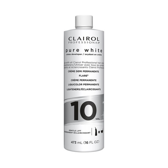 Picture of Clairol Professional Pure White 10 volume Crème Developer, 16 oz