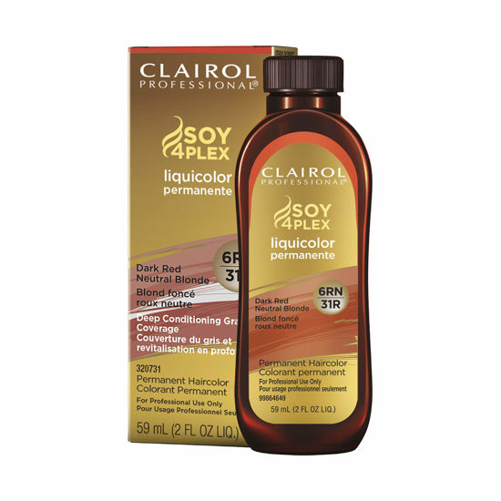 Picture of Clairol Professional Permanent Liquicolor for Blonde Hair Color, 6rn Dark Red Neutral Blonde, 2 oz