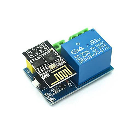 Picture of Esp8266 esp-01s Relay Module WiFi Smart Socket+ESP-01S Wireless Serial WiFi Transceiver Module Computer Networking Transceivers (1)