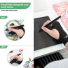 Picture of Digital Drawing Glove Right Hand for ipad, Paper Sketching,2 Pack Artist Glove for Drawing Tablet,Two Finger Art Glove Left Hand,Smudge Guard,Medium