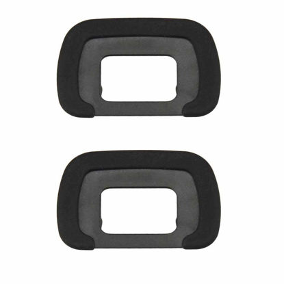 Picture of K50 Eyecup Camera Eyepiece Viewfinder for PENTAX K-5 IIs K5II K30 K50 K70 K5 K7 K-S1, Replaces PENTAX FR (2 Packs)