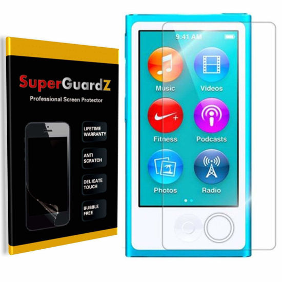 Picture of [8-Pack] for iPod Nano 7 (7th Gen) Screen Protector, SuperGuardZ, Anti-Glare, Matte, Anti-Fingerprint, Anti-Scratch, Anti-Bubble [Lifetime Replacement]