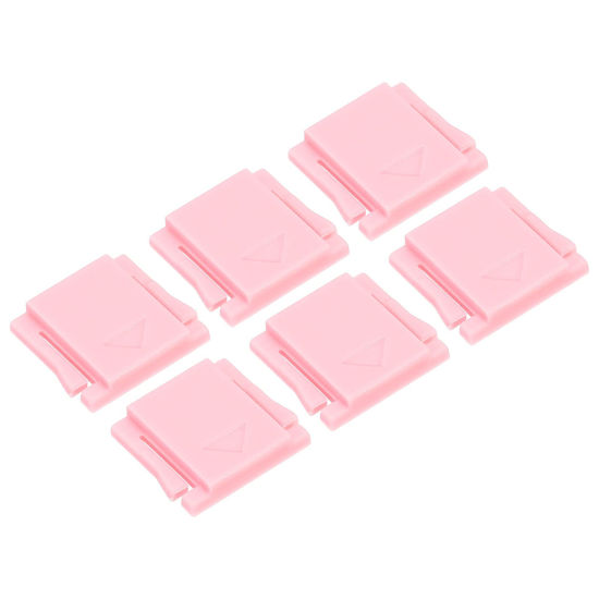 Picture of PATIKIL Universal Camera Hot Shoe Cover Cap, 6 Pack Hot Shoe Cap Hot Shoe Protector Plastic Suitable for DSLR/SLR Camera, Pink