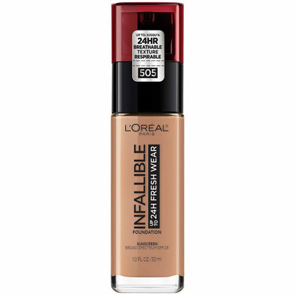 Picture of L’Oréal Paris Infallible 24 Hour Fresh Wear Foundation, Lightweight, Toffee, 1 oz.