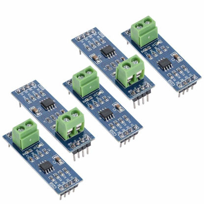 Picture of YWBL-WH 5pcs RS-485 Converter Module TTL to RS-485 Adapter for Raspberry pi