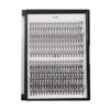 Picture of Bodermincer 240pcs C Curl 10D/20D Cluster Eyelashes Mixed, 0.07mm /0.10 mm Mixed,8/9/10/11/12mm,10/11/12/13/14mm,12/13/14/15/16mm/14/15/16/17/18mm/16/17/18/19/20mm and Under Eyelashes Mixed Professional Makeup Individual Cluster Eye Lashes (16/17/18