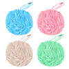 Picture of Yoget 4 Pack Shower Loofah Sponge, 4 Bright Color 60G Bath Sponge,Exfoliate, Cleanse, Soothe Skin