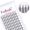 Picture of Premade Fans Eyelash Extensions 7D 0.10 D Curl Lash Fans Premade Volume Lash Extensions Individual Eyelashes Extension Supplies FADLASH (7D-0.10D, 8mm)