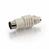 Picture of C2G 02475 PS/2 Female to AT Male Keyboard Adapter, Beige