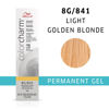 Picture of WELLA Color Charm Permanent Gel, Hair Color for Gray Coverage, 8G Light Golden Blonde