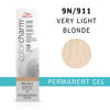 Picture of WELLA Color Charm Permanent Gel, Hair Color for Gray Coverage, 9N/911 Very Light Blonde