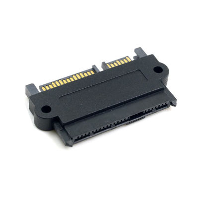 Picture of chenyang CY SFF-8482 SAS 22Pin to 7Pin + 15Pin SATA Hard Disk Drive Raid Adapter with 15 Pin Power Port (Straight)