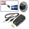 Picture of HDMI to VGA Adapter with 3.5mm Audio Jack Cable HDMI to VGA Male to Female Gold-Plated Connector Converter 1080P for DVD Player Desktop Laptop HDTV