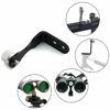 Picture of HJ Garden Binocular Tripod Mounting Adapter L-Shaped Mount Holder for Connecting Binocular Telescope and Camera Tripod,Versatile Binocular Metal Fixed Bracket Mount