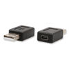 Picture of ELECTOP 2 Pack USB 2.0 A Male to USB B Mini 5 Pin Female Adapter Converter