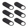 Picture of Vliigts Ultra-Thin Camera Cover Slide for Tesla Model 3 / Y Interior Cabin Camera Laptop PC Front-Facing Webcam Sticker Blocker Protect Your Privacy (Black - 6 Pack)