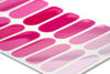 Picture of TOUGH GIRLS | Nail Polish Strips | 20 Stylish Strips | Brighter, Thicker, Tougher | Includes Cuticle Stick, Nail File, & Nail Wipes (Pink Ombre)