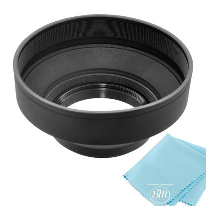 Picture of 77mm Soft Lens Hood for Nikon COOLPIX P1000 16.7 Digital Camera