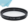 Picture of 49mm UV Filter for Canon EOS M6, EOS M6 Mark II, EOS M50, EOS M50 Mark II, EOS M100, EOS M200 Cameras with EF 15-45mm Lens, Fuji X100V, Sony Alpha A3000 with 18-55mm Lens