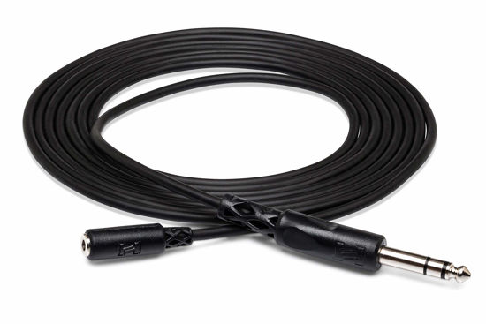 Picture of Hosa MHE-325 3.5 mm TRS to 1/4" TRS Headphone Adaptor Cable, 25 Feet