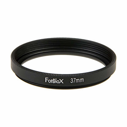 Picture of Fotodiox Metal Spacing Ring, Anodized Black 37-37mm