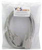 Picture of YCS basics 10 Foot DB9 9 Pin Serial / RS232 Male/Female Extension Cable