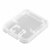 Picture of 20 Pieces Clear Plastic Memory Card Case Memory Card Case Holder with SD Micro SD T-Flash Card (Only Include Case, Memory Card Not Included)