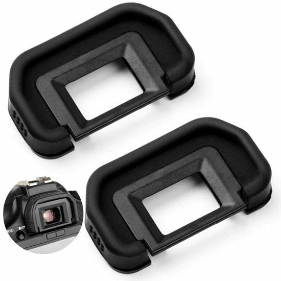 Picture of EB Eyecup,Sedremm Camera EB Eyecup Replacement Eyepiece for EOS 5D Mark II / 5D / 6D / 70D / 60D/ 50D/ 40D Cameras Viewfinder, 2 Pack