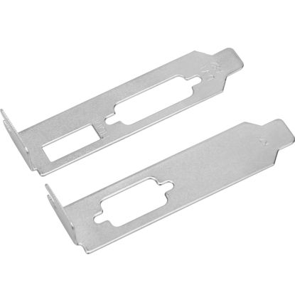 Picture of AHIER Low Profile/Half Height Bracket for HDMI + VGA + DVI ATI Nvidia Video Graphics Card