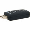 Picture of SABRENT USB 2.0 External Surround Sound Adapter - Add Sound to a Desktop or Notebook - Driverless! (USB-SBCV)